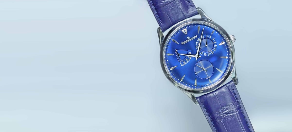 044453 - JAEGER LE COULTRE ULTRA THIN RESERVE DE MARCHE WATCH REVIEW