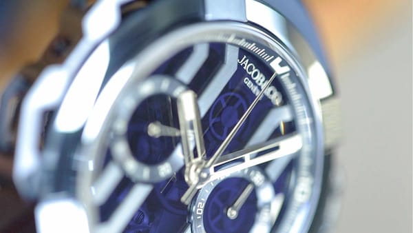 Jacob & Co. Epic X Chrono 44mm Blue Titanium Watch Review
